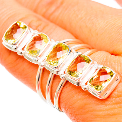Citrine Rings handcrafted by Ana Silver Co - RING109413