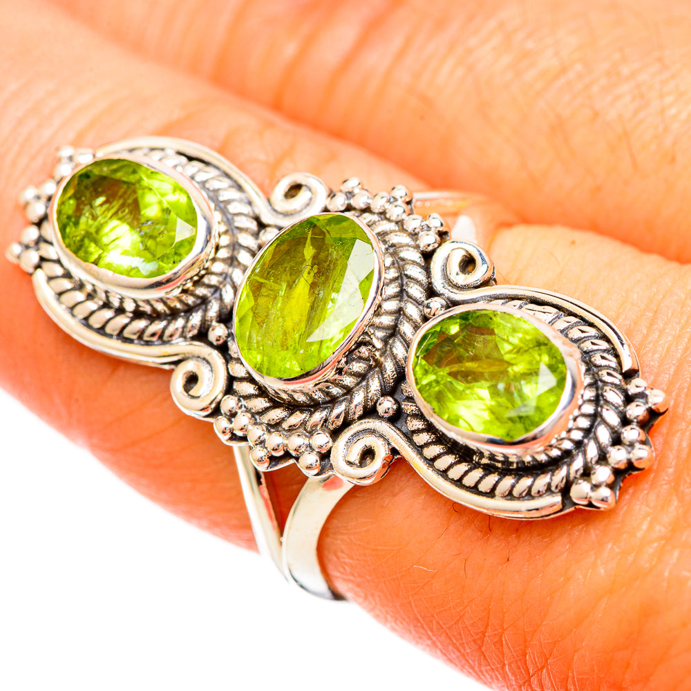 Peridot Rings handcrafted by Ana Silver Co - RING109424