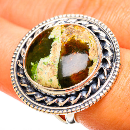 Rainforest Opal Rings handcrafted by Ana Silver Co - RING109425