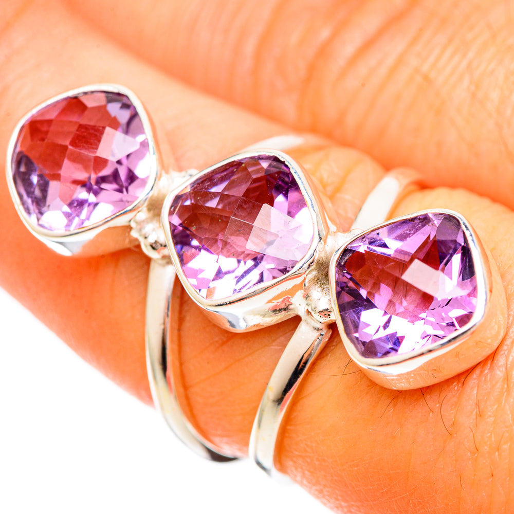 Amethyst Rings handcrafted by Ana Silver Co - RING109434