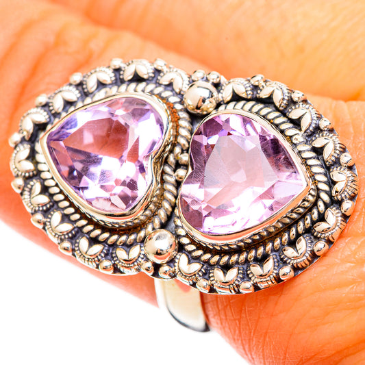 Kunzite Rings handcrafted by Ana Silver Co - RING109441