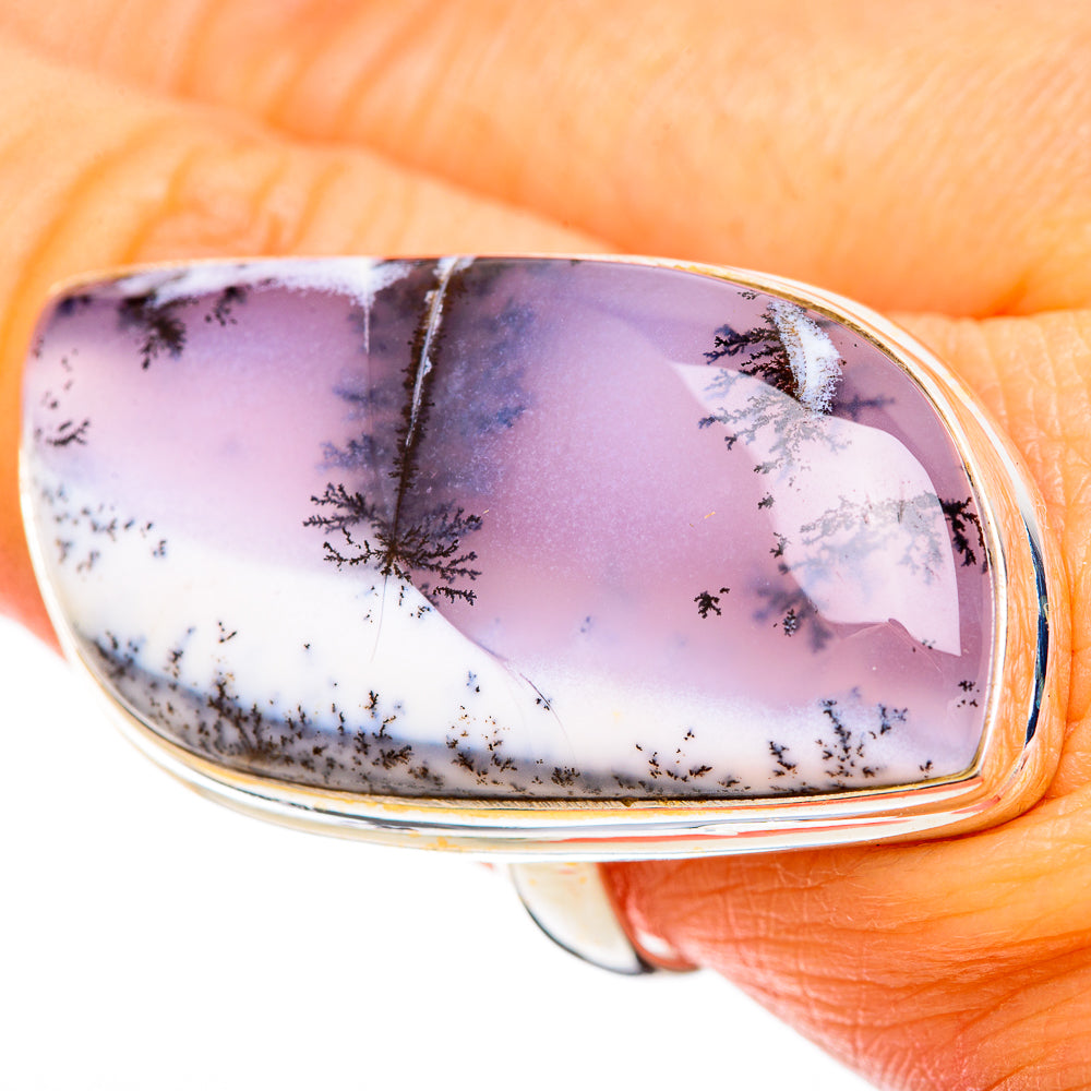 Dendritic Opal Rings handcrafted by Ana Silver Co - RING109446