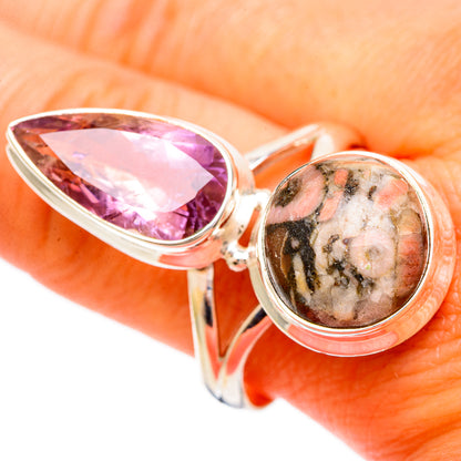 Crinoid Fossil Rings handcrafted by Ana Silver Co - RING109449