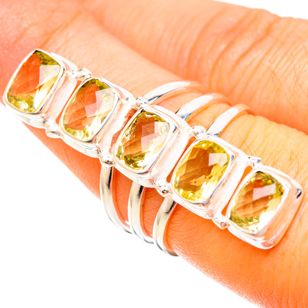 Citrine Rings handcrafted by Ana Silver Co - RING109451