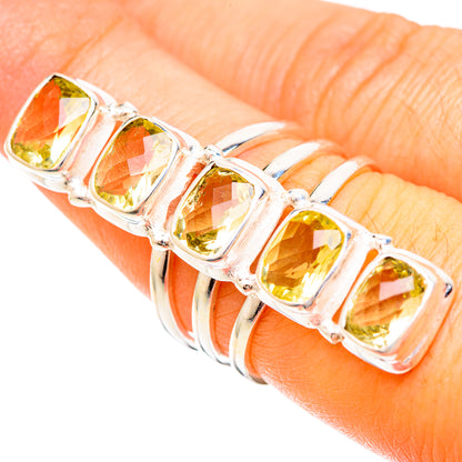 Citrine Rings handcrafted by Ana Silver Co - RING109451