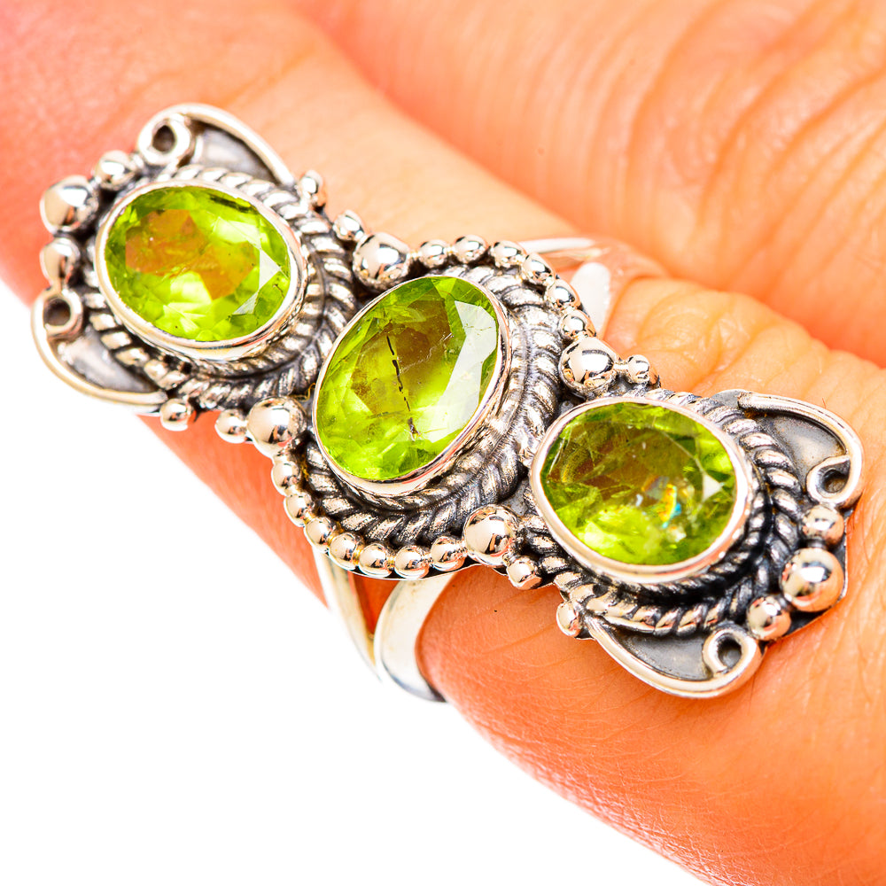 Peridot Rings handcrafted by Ana Silver Co - RING109464