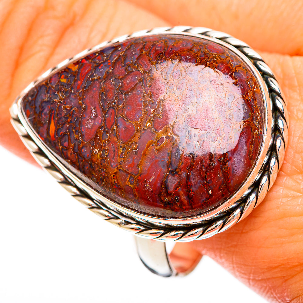 Dinosaur Bone Rings handcrafted by Ana Silver Co - RING109472