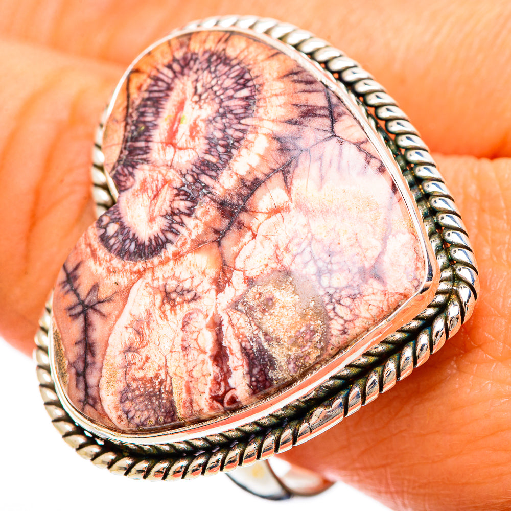 Poppy Jasper Rings handcrafted by Ana Silver Co - RING109474