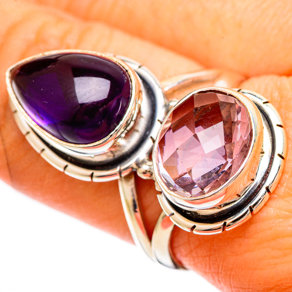Amethyst Rings handcrafted by Ana Silver Co - RING109482
