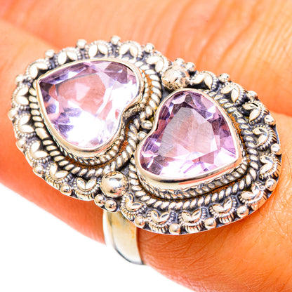 Kunzite Rings handcrafted by Ana Silver Co - RING109484