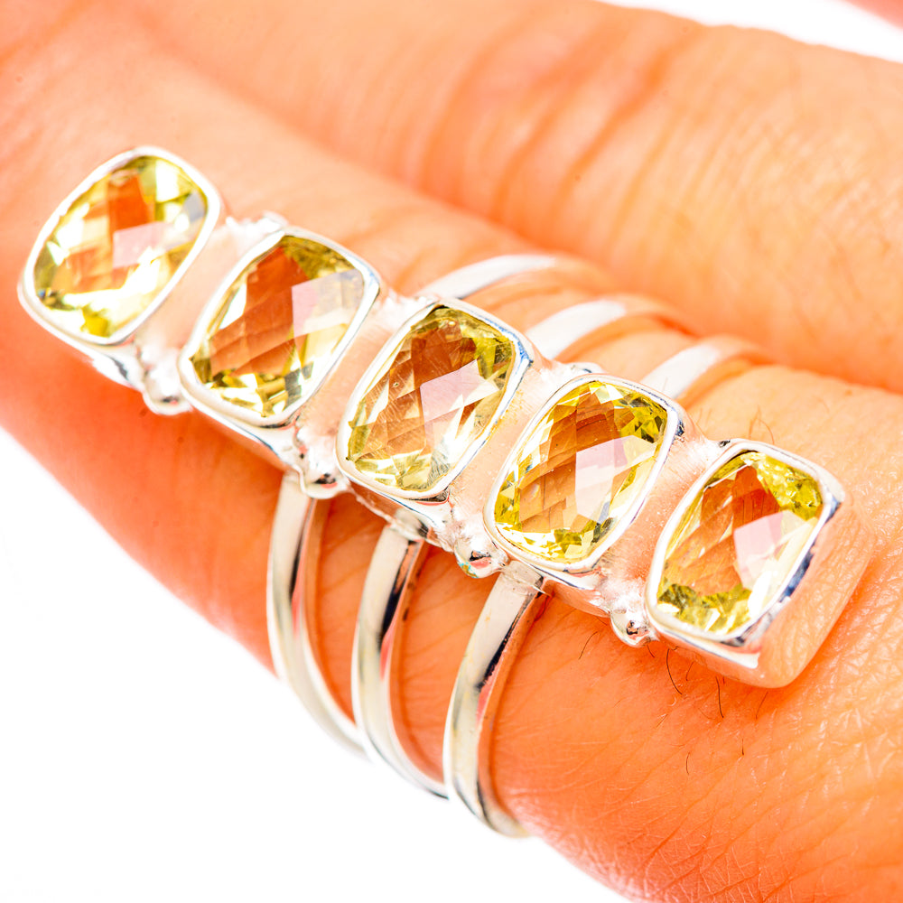Citrine Rings handcrafted by Ana Silver Co - RING109493