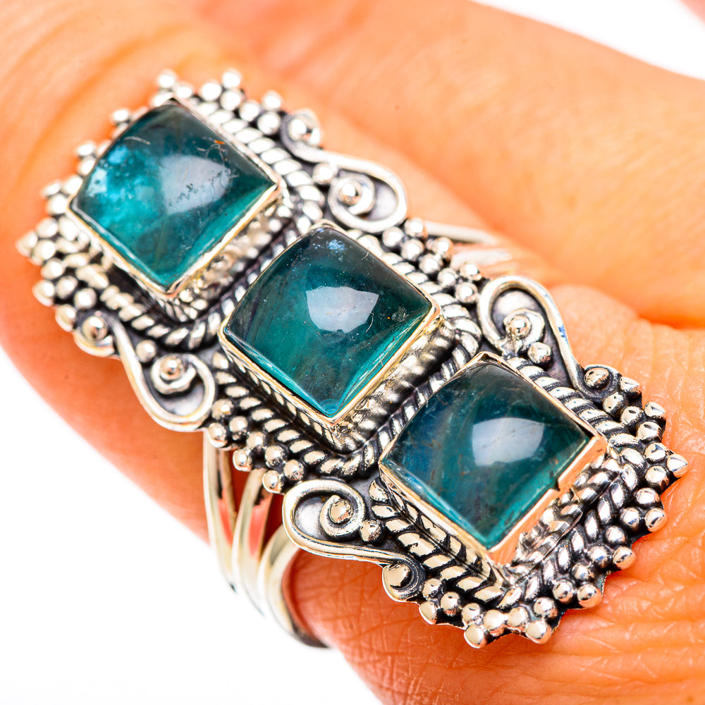 Apatite Rings handcrafted by Ana Silver Co - RING109497