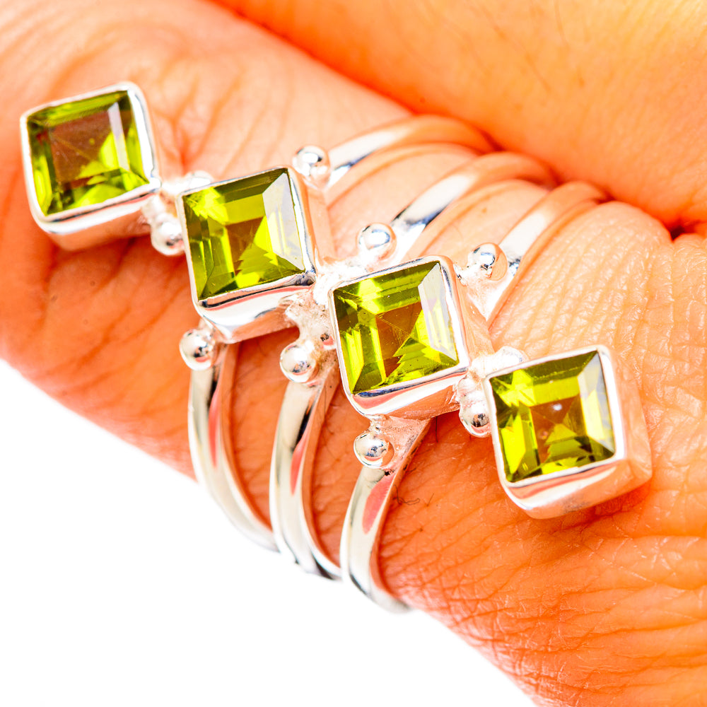 Peridot Rings handcrafted by Ana Silver Co - RING109505