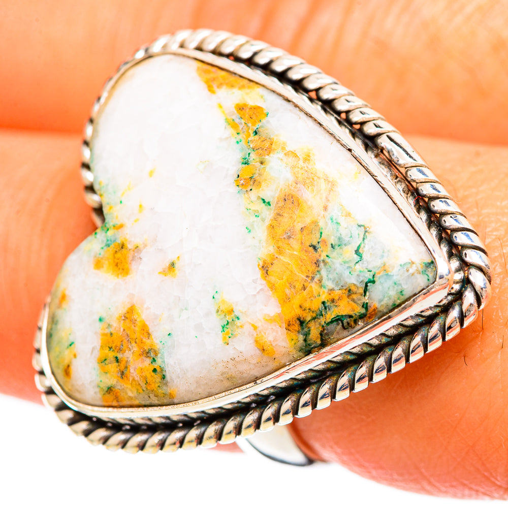 Ocean Jasper Rings handcrafted by Ana Silver Co - RING109507