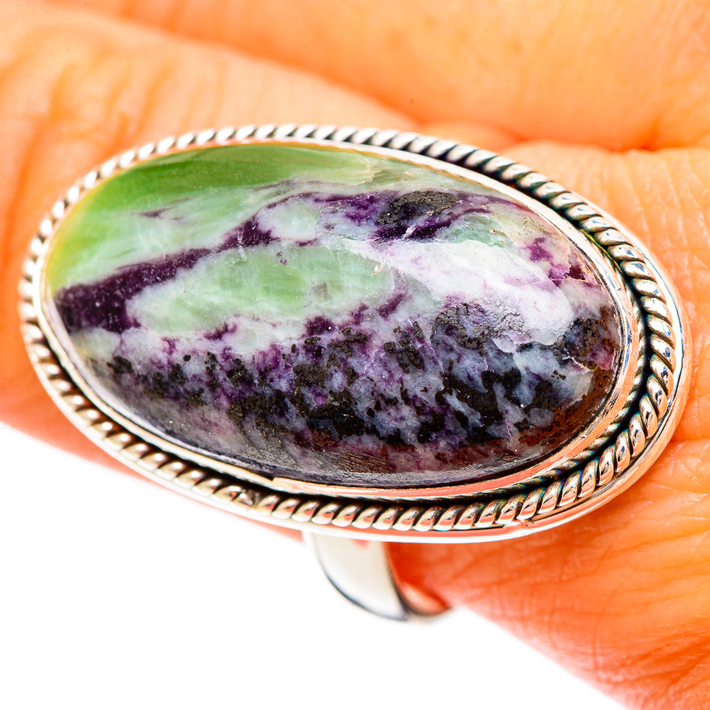 Kammererite Rings handcrafted by Ana Silver Co - RING109508