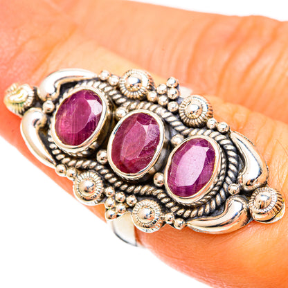 Ruby Rings handcrafted by Ana Silver Co - RING109516