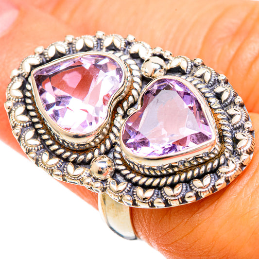 Kunzite Rings handcrafted by Ana Silver Co - RING109522