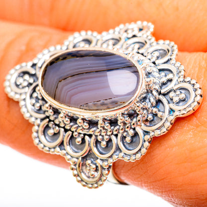 Dendritic Opal Rings handcrafted by Ana Silver Co - RING109526