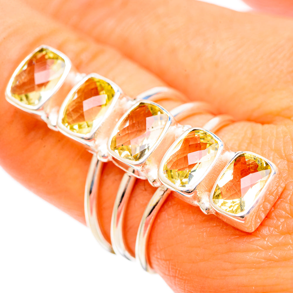 Citrine Rings handcrafted by Ana Silver Co - RING109532