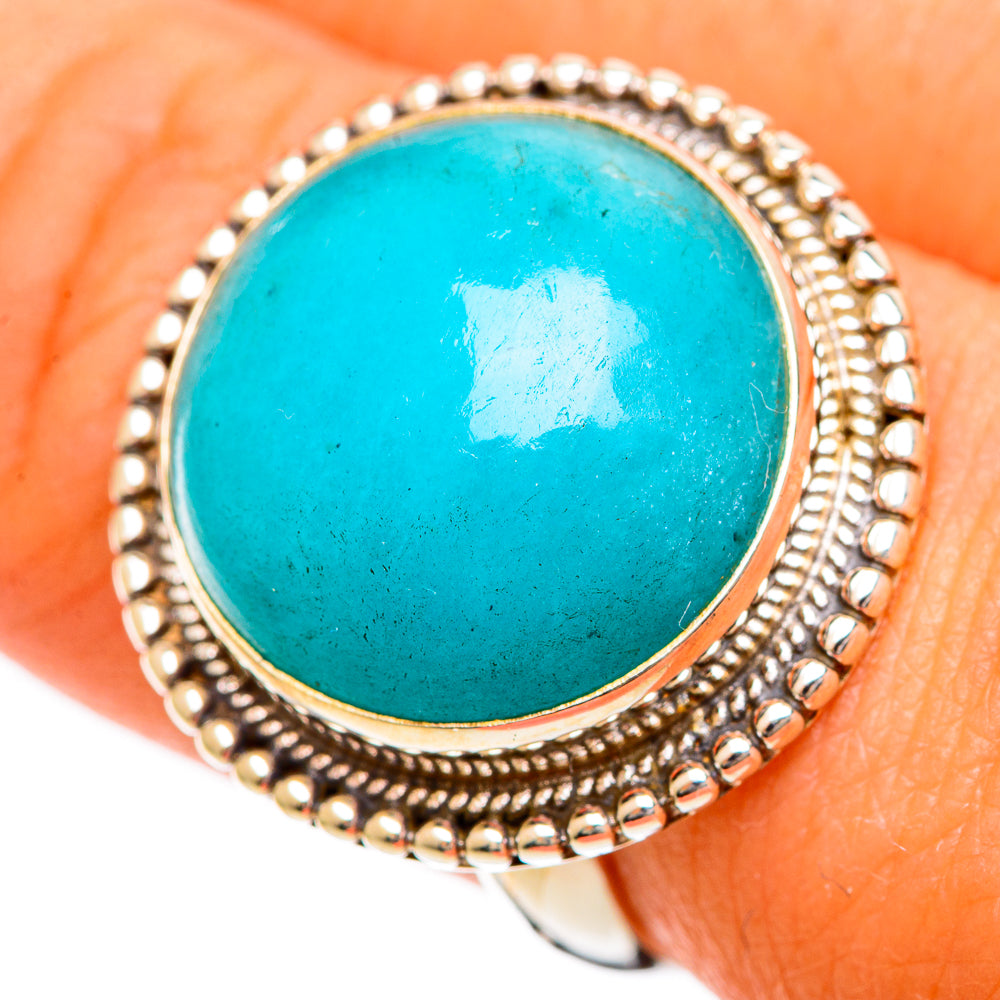 Larimar Rings handcrafted by Ana Silver Co - RING109538