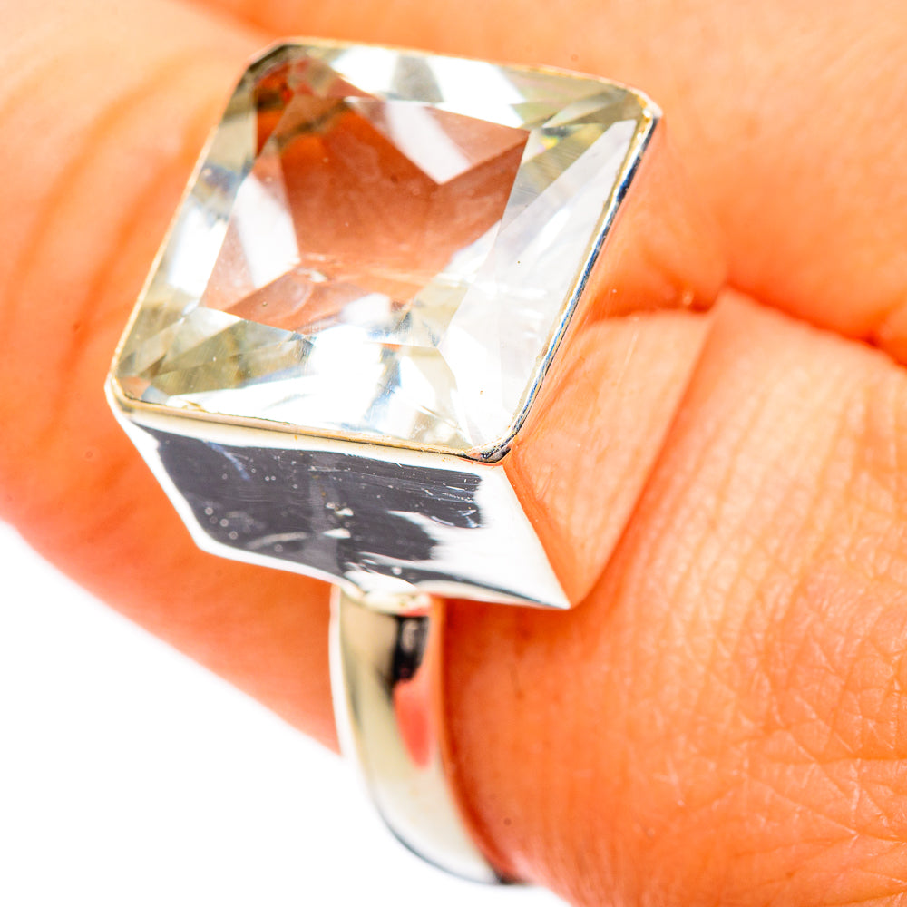 White Quartz Rings handcrafted by Ana Silver Co - RING109539