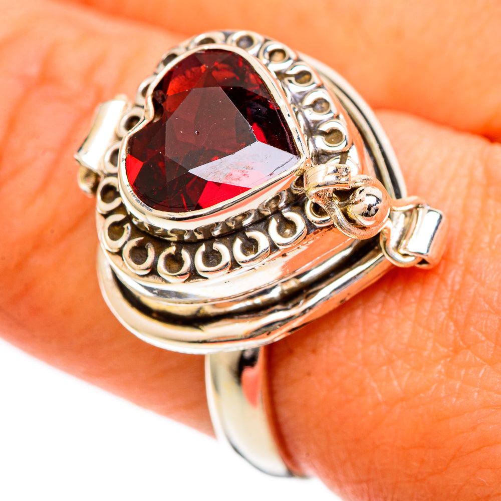 Garnet Rings handcrafted by Ana Silver Co - RING109548