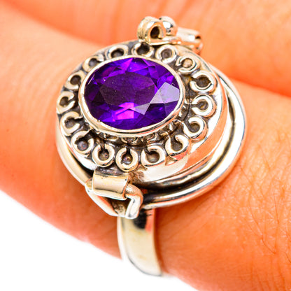 Amethyst Rings handcrafted by Ana Silver Co - RING109550