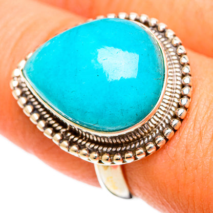 Amazonite Rings handcrafted by Ana Silver Co - RING109567