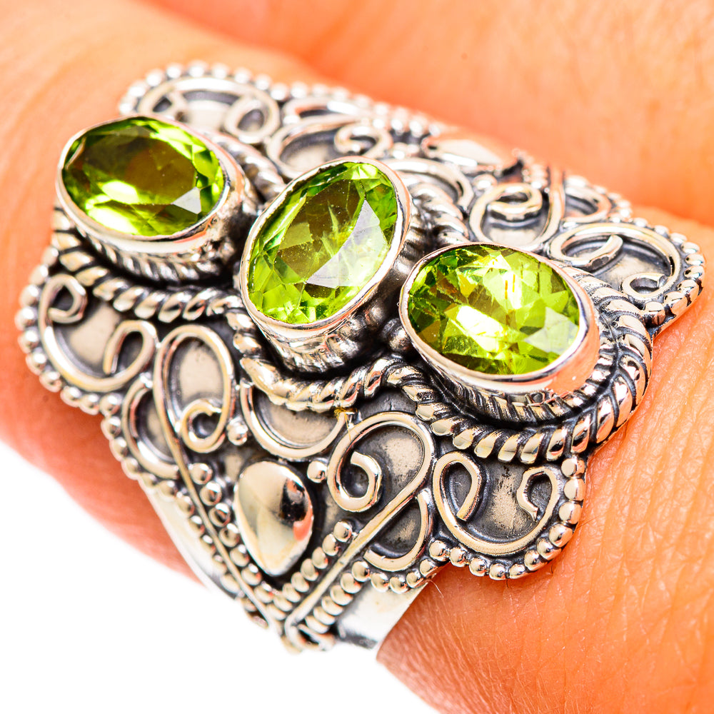 Peridot Rings handcrafted by Ana Silver Co - RING109571