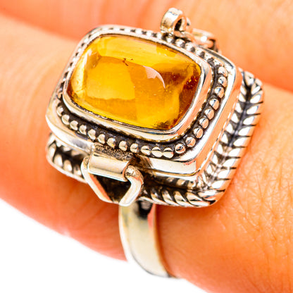 Citrine Rings handcrafted by Ana Silver Co - RING109576