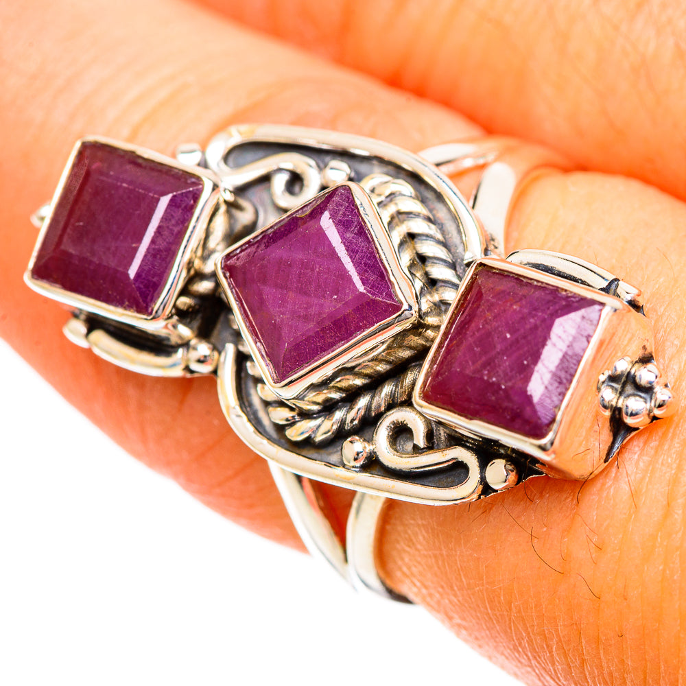 Ruby Rings handcrafted by Ana Silver Co - RING109577