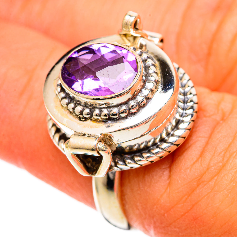 Amethyst Rings handcrafted by Ana Silver Co - RING109580