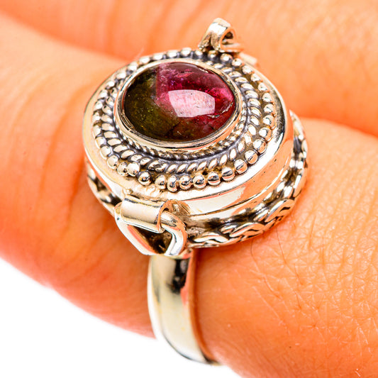 Watermelon Tourmaline Rings handcrafted by Ana Silver Co - RING109618