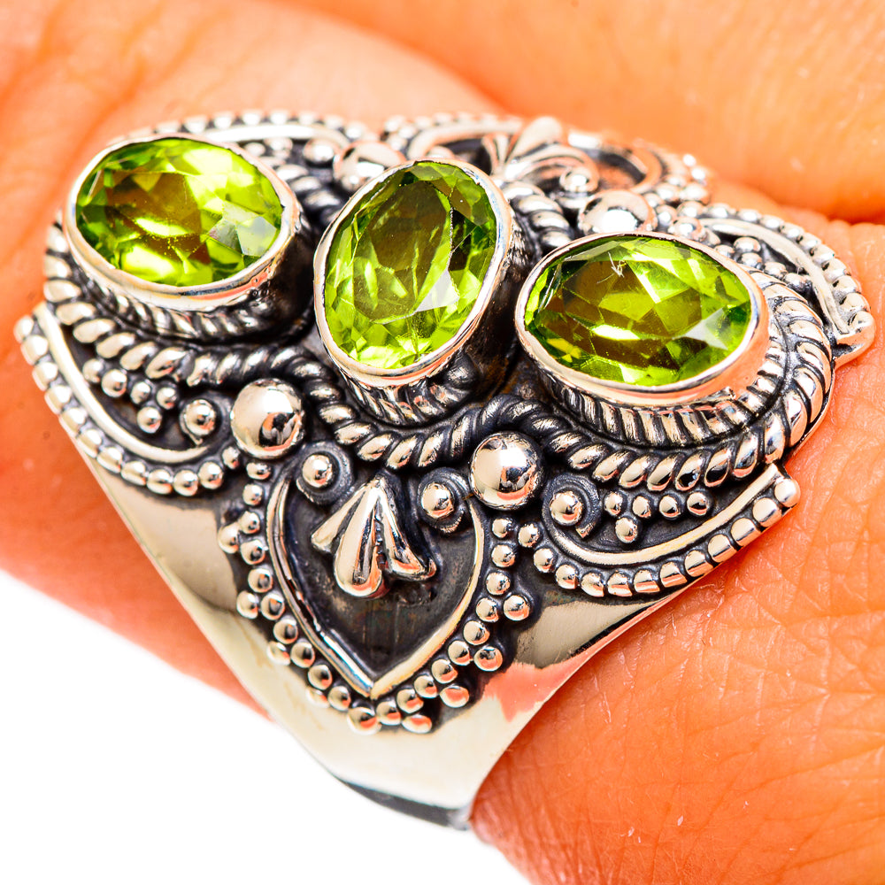 Peridot Rings handcrafted by Ana Silver Co - RING109628
