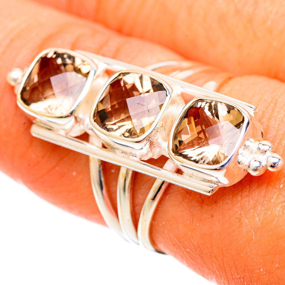 Smoky Quartz Rings handcrafted by Ana Silver Co - RING109630