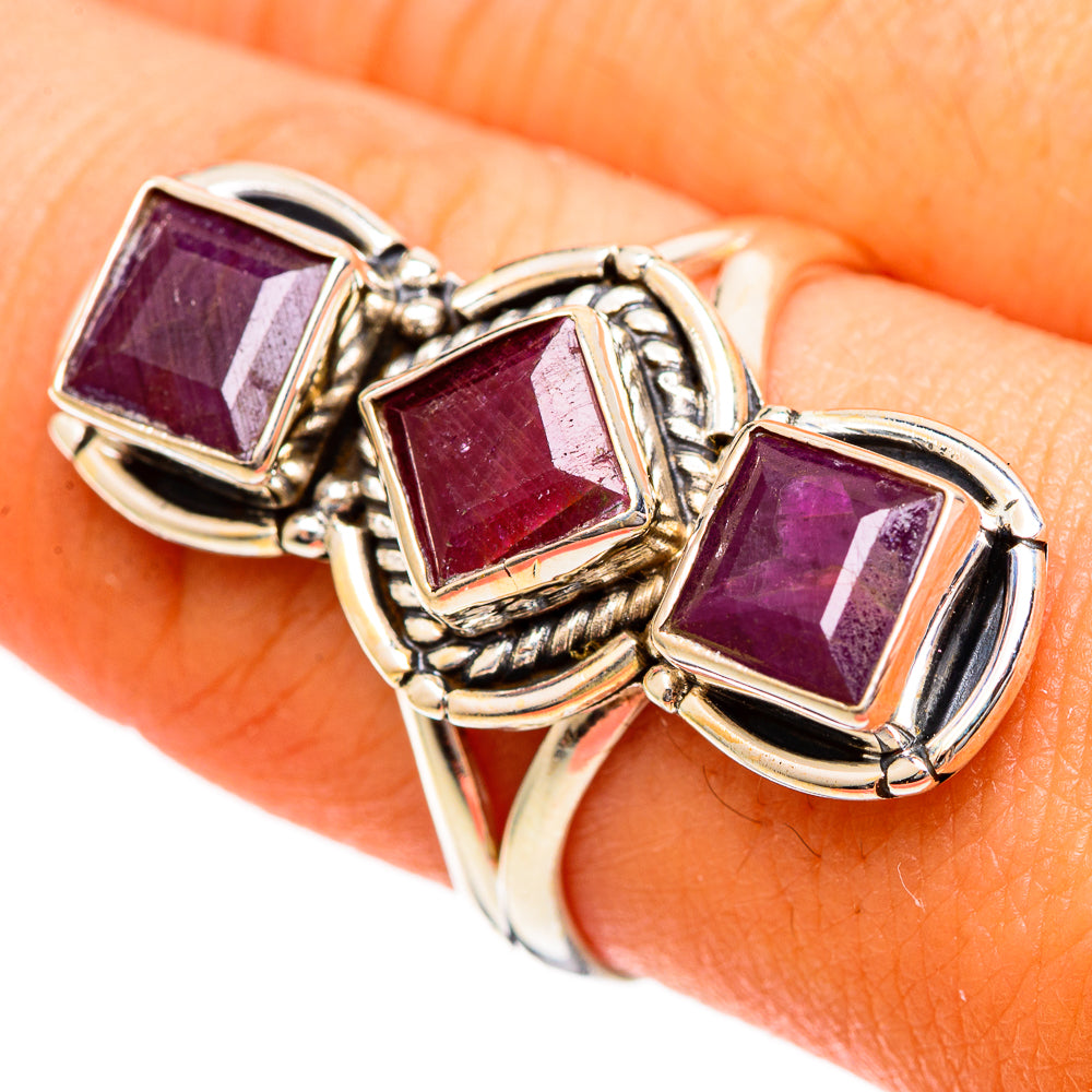 Ruby Rings handcrafted by Ana Silver Co - RING109632