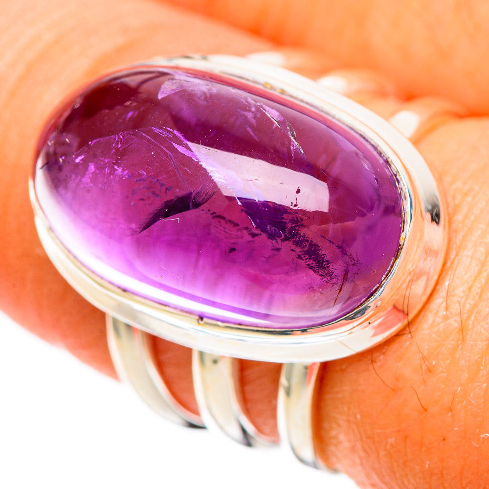 Amethyst Rings handcrafted by Ana Silver Co - RING109634