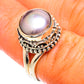 Titanium Pearl Rings handcrafted by Ana Silver Co - RING109659