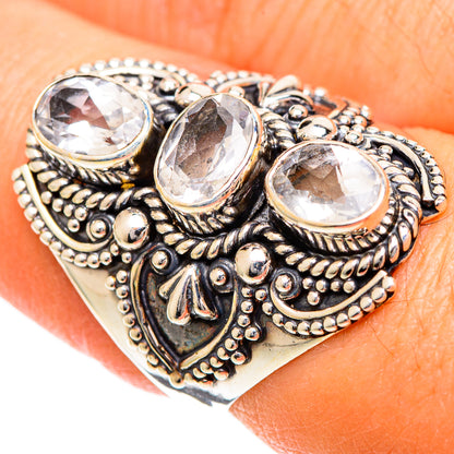 White Quartz Rings handcrafted by Ana Silver Co - RING109669