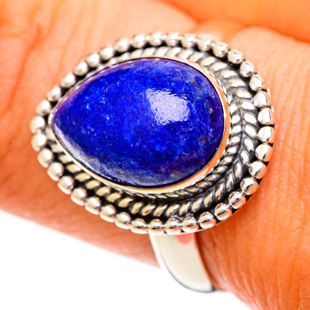 Lapis Lazuli Rings handcrafted by Ana Silver Co - RING109680
