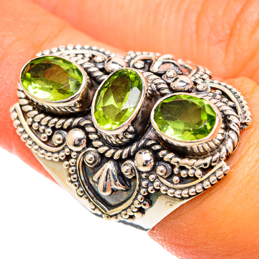 Peridot Rings handcrafted by Ana Silver Co - RING109682