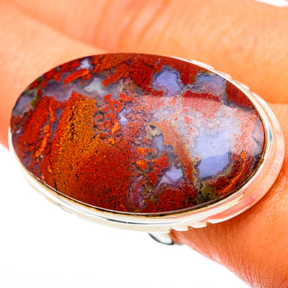 Moroccan Agate Rings handcrafted by Ana Silver Co - RING109690