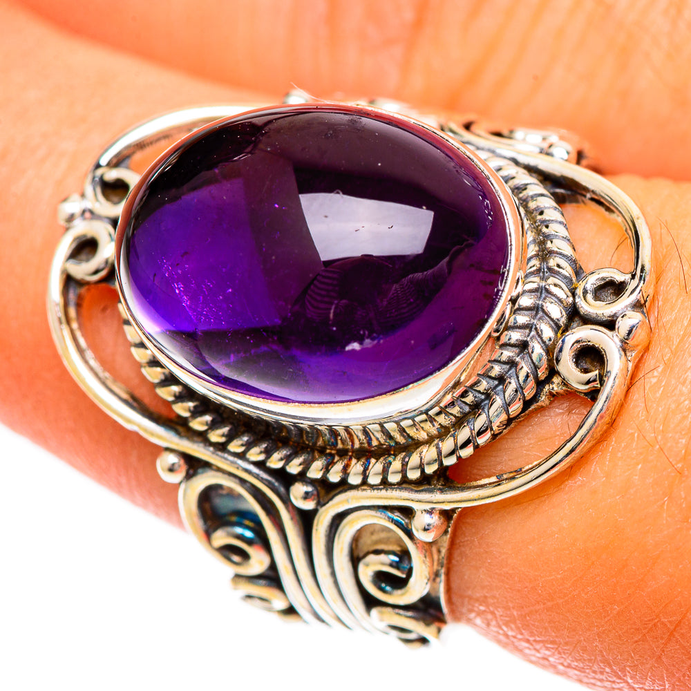 Amethyst Rings handcrafted by Ana Silver Co - RING109700