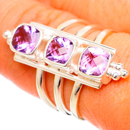 Amethyst Rings handcrafted by Ana Silver Co - RING109705