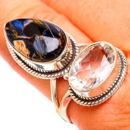 Pietersite Rings handcrafted by Ana Silver Co - RING109707