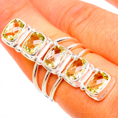 Citrine Rings handcrafted by Ana Silver Co - RING109715