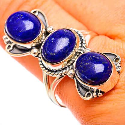Lapis Lazuli Rings handcrafted by Ana Silver Co - RING109718