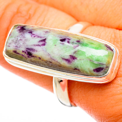 Kammererite Rings handcrafted by Ana Silver Co - RING109726