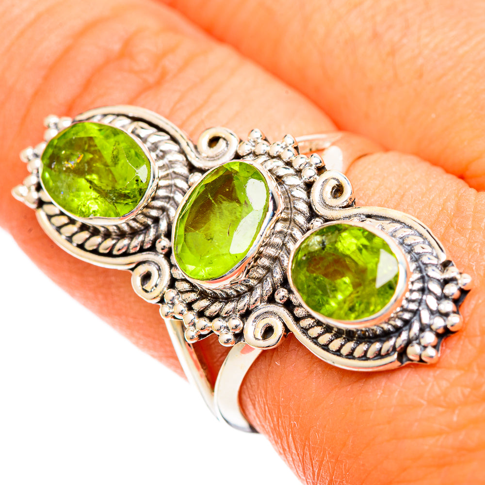 Peridot Rings handcrafted by Ana Silver Co - RING109728
