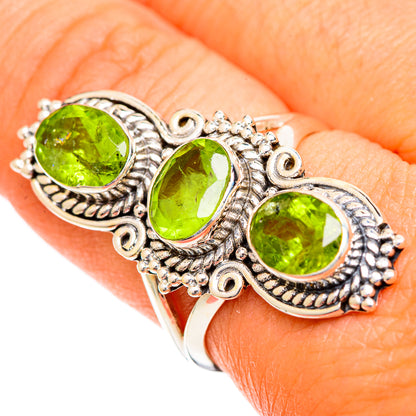 Peridot Rings handcrafted by Ana Silver Co - RING109728